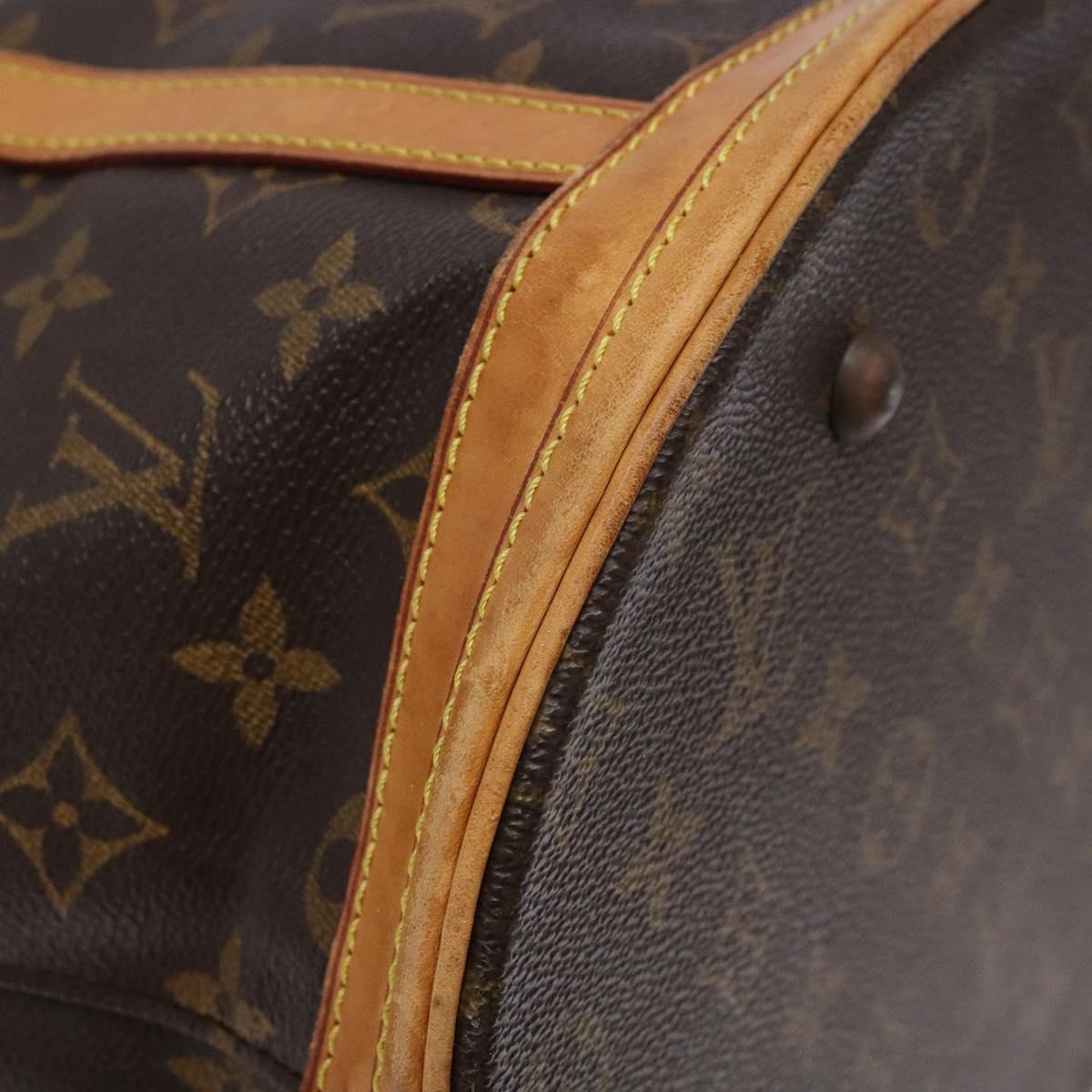 LOUIS VUITTON Monogram Bucket GM Shoulder Bag M42236 LV Auth 138786