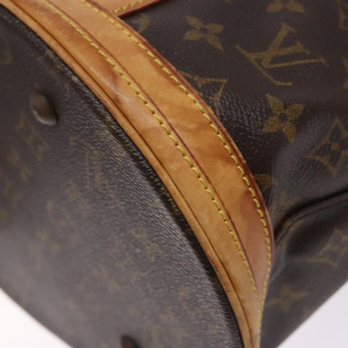 LOUIS VUITTON Monogram Bucket GM Shoulder Bag M42236 LV Auth 138786