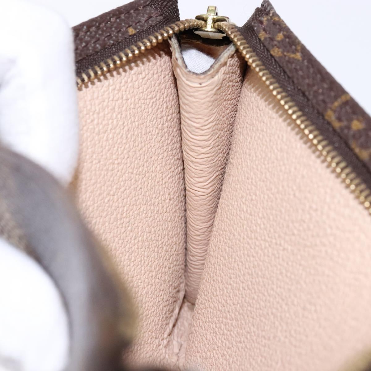 LOUIS VUITTON Monogram Bucket GM Accessory Pouch LV Auth 138787