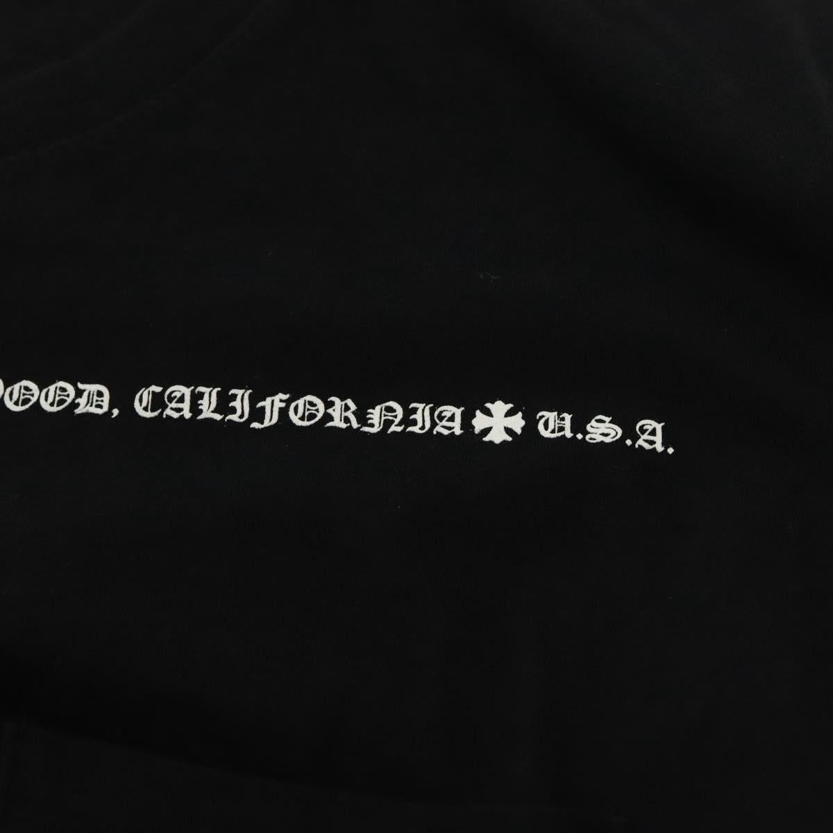 Chrome Hearts Long Sleeved T Shirt Cotton Black Auth 138886M