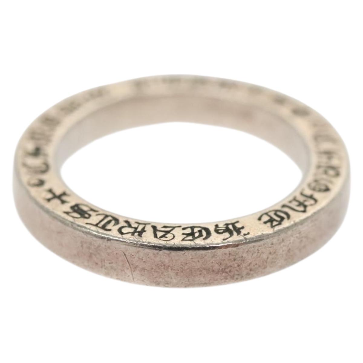 Chrome Hearts Spacer Ring Ag925 Silver Auth 138889M