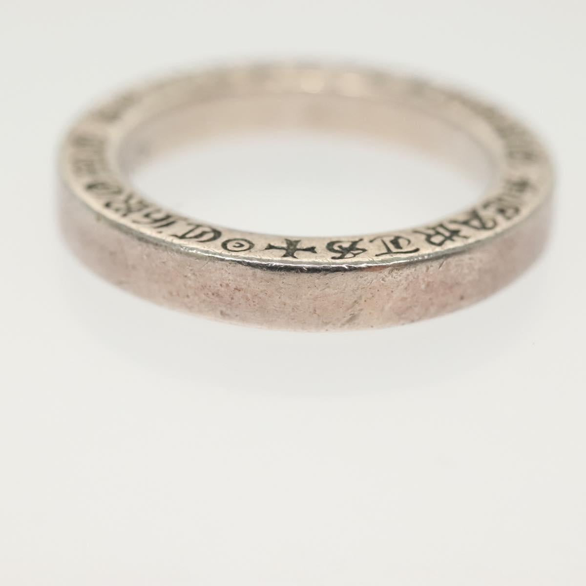 Chrome Hearts Spacer Ring Ag925 Silver Auth 138889M