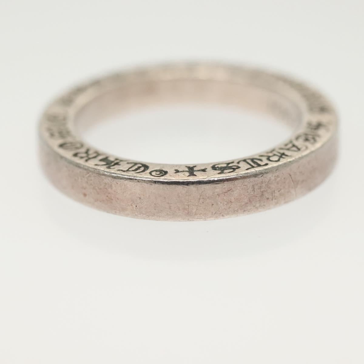 Chrome Hearts Spacer Ring Ag925 Silver Auth 138889M