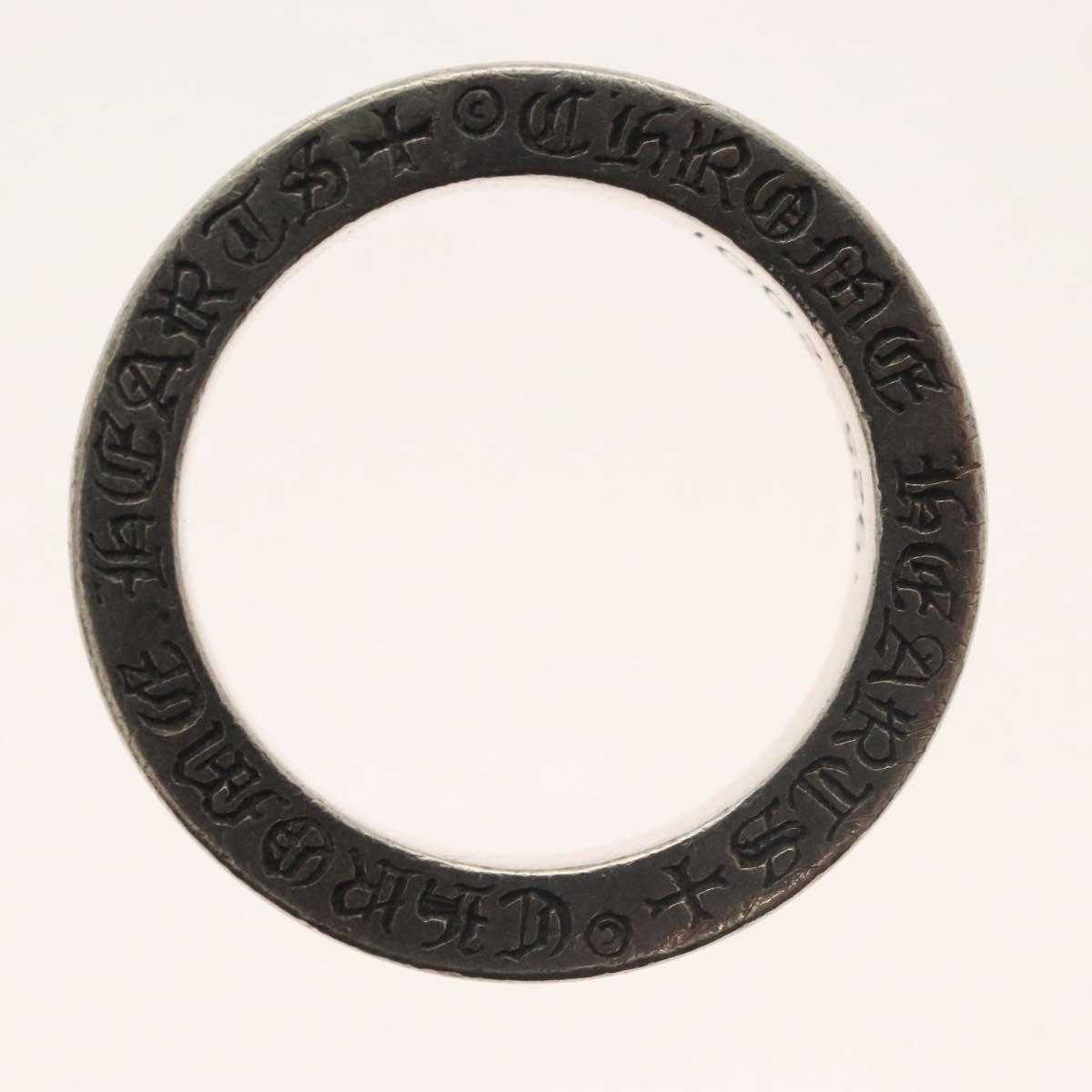 Chrome Hearts Spacer Ring Ag925 Silver Auth 138889M