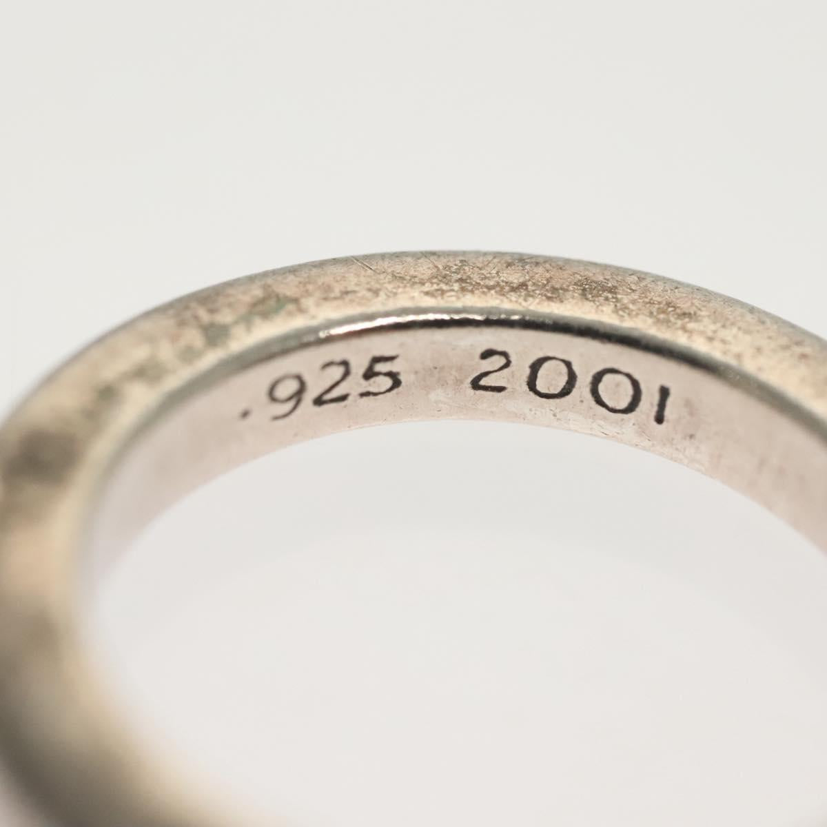 Chrome Hearts Spacer Ring Ag925 Silver Auth 138889M