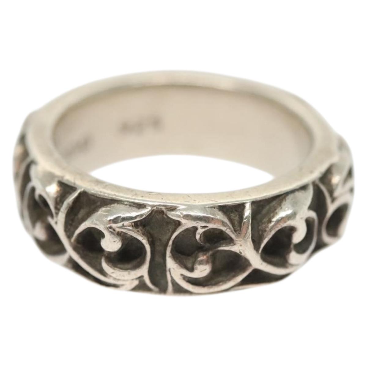 Chrome Hearts Eternity Vine Band Ring Ag925 Silver Auth 138894M