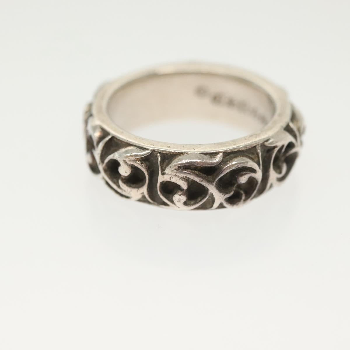 Chrome Hearts Eternity Vine Band Ring Ag925 Silver Auth 138894M