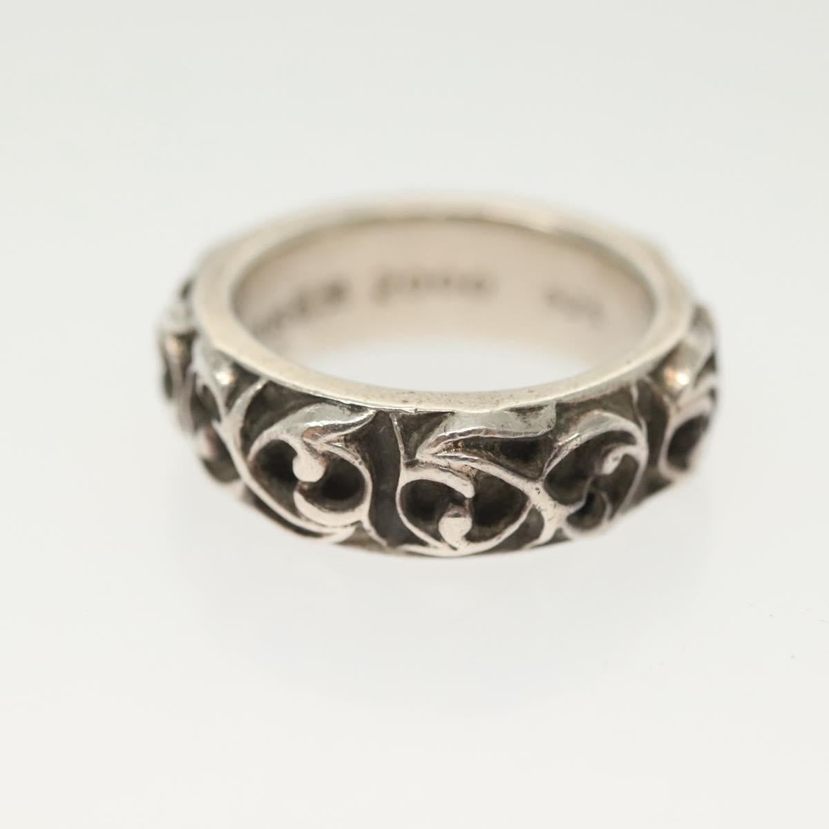 Chrome Hearts Eternity Vine Band Ring Ag925 Silver Auth 138894M