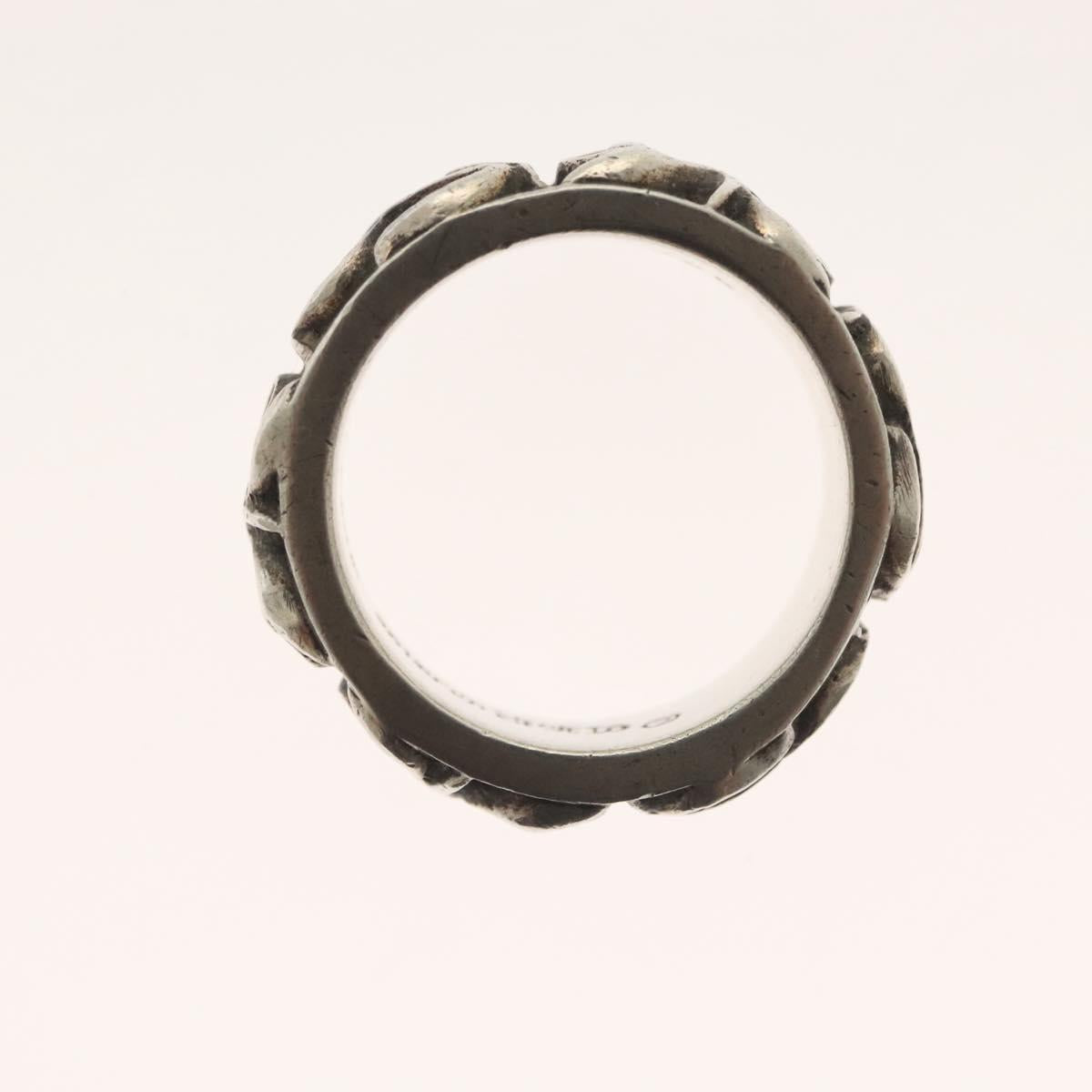Chrome Hearts Eternity Vine Band Ring Ag925 Silver Auth 138894M