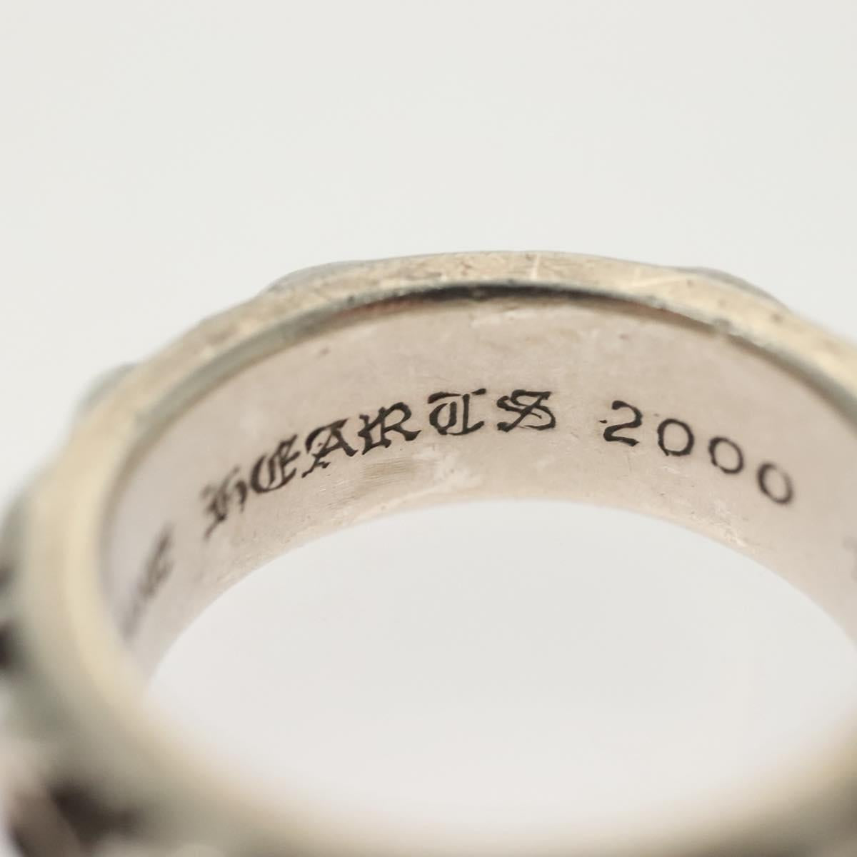Chrome Hearts Eternity Vine Band Ring Ag925 Silver Auth 138894M