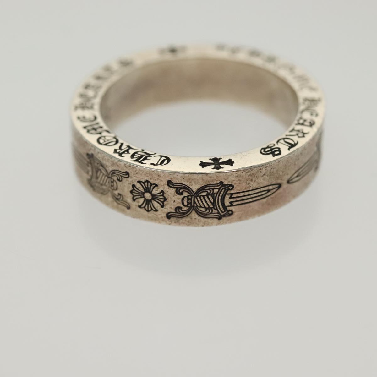 Chrome Hearts Spacer Dagger Ring Ag925 Silver Auth 138898M