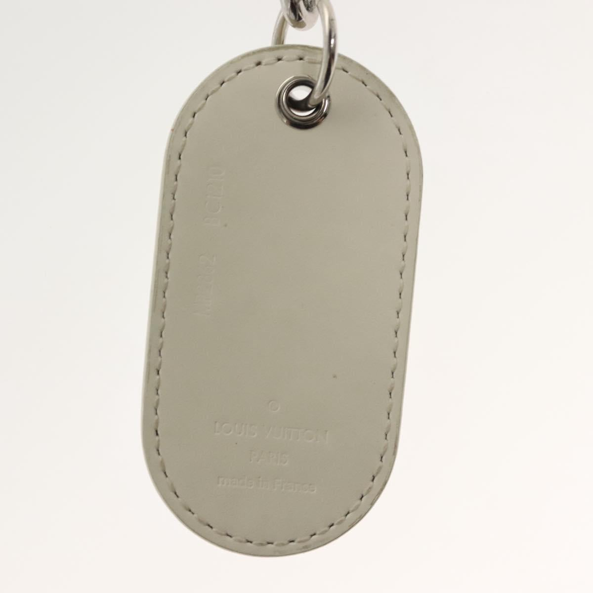 LOUIS VUITTON Pastel Colors Porte Cles Military Tab Charm MP2862 LV Auth 138909