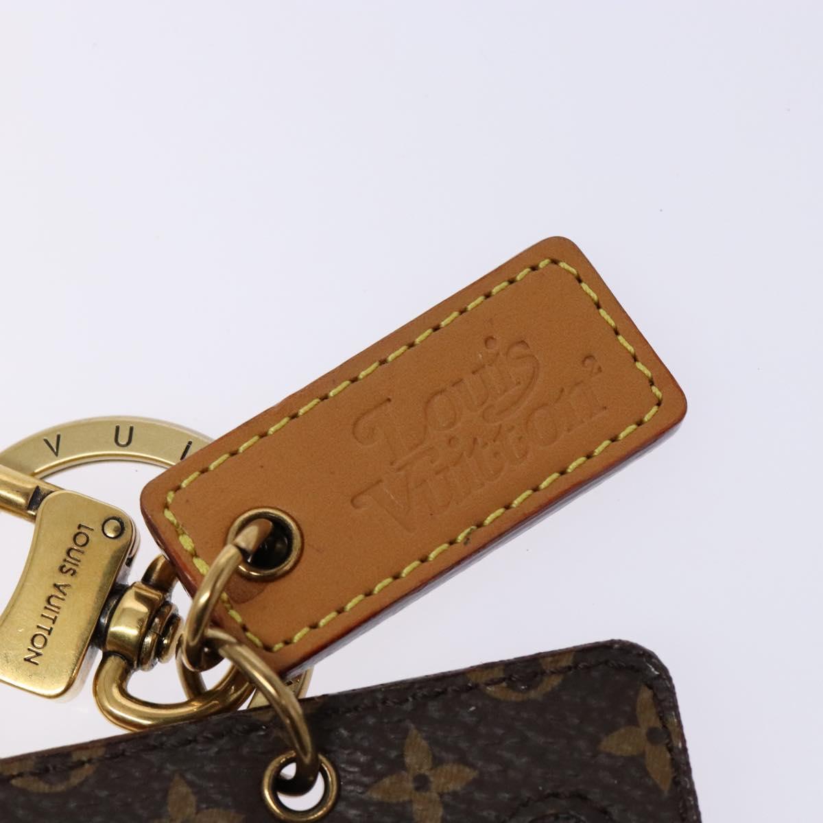 LOUIS VUITTON Damier Giant NIGO Collaboration Porte Cles MP2713 LV Auth 138913
