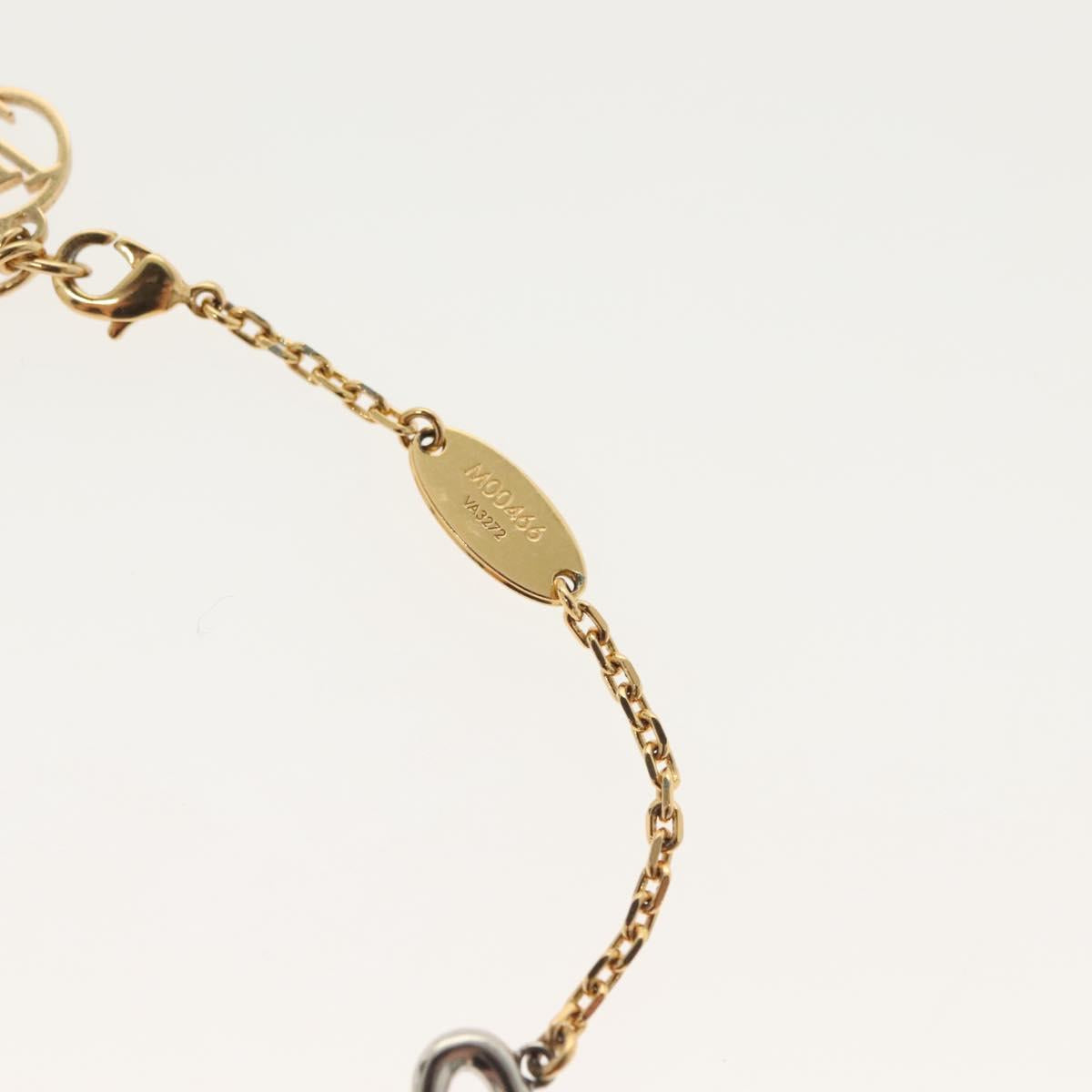 LOUIS VUITTON Brassle Heart Falling in Love Bracelet metal M00466 LV Auth 138914