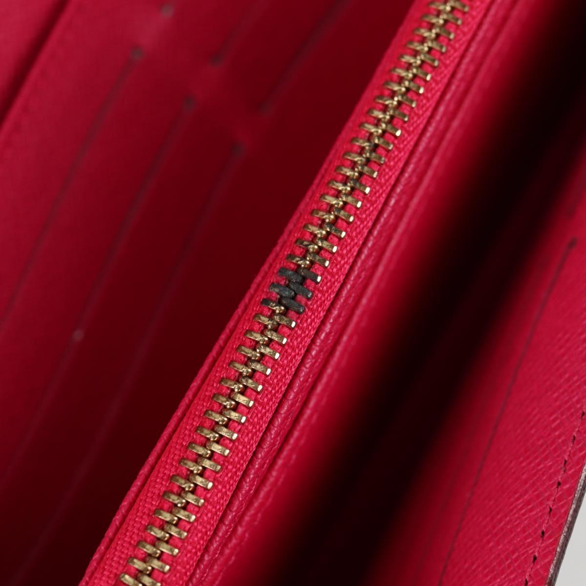 LOUIS VUITTON Multicolor Portefeiulle Sarah Wallet Black M60668 LV Auth 138922V