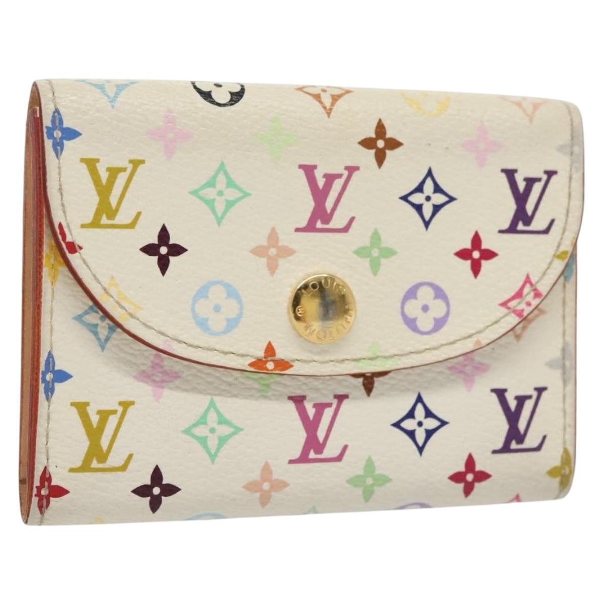 LOUIS VUITTON Monogram Multicolor Anvelop Cult De Vuitto M66557 LV Auth 138924