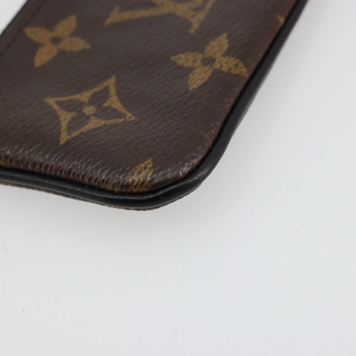 LOUIS VUITTON Monogram Solar Powered Ray Pochette Cles M44487 LV Auth 138926