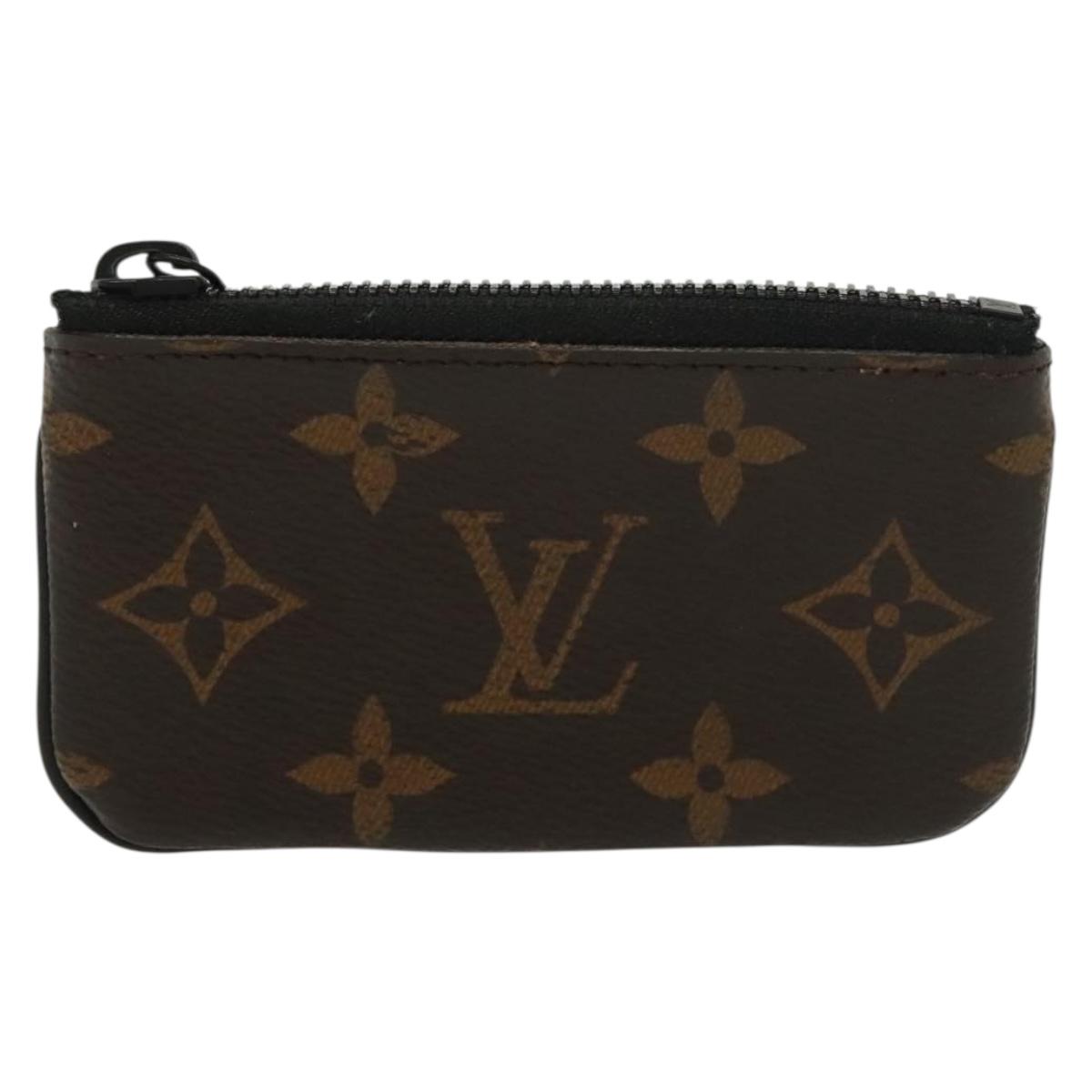 LOUIS VUITTON Monogram Solar Powered Ray Pochette Cles M44487 LV Auth 138926