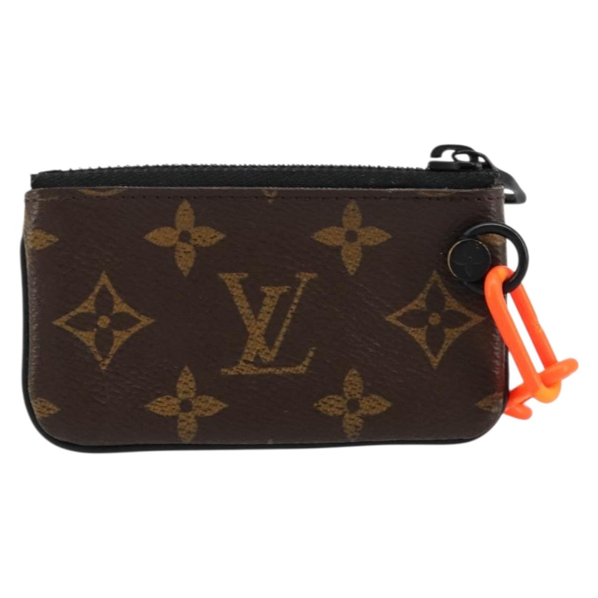 LOUIS VUITTON Monogram Solar Powered Ray Pochette Cles M44487 LV Auth 138926