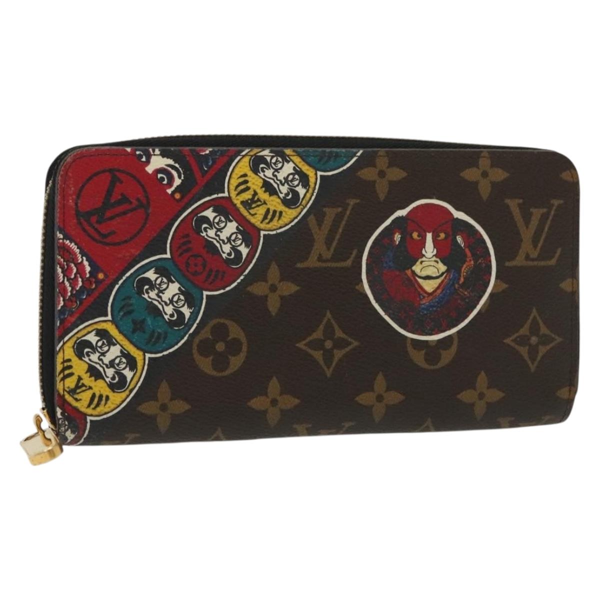 LOUIS VUITTON Kansai Yamamoto Collaboration Zippy Wallet M67249 LV Auth 138928