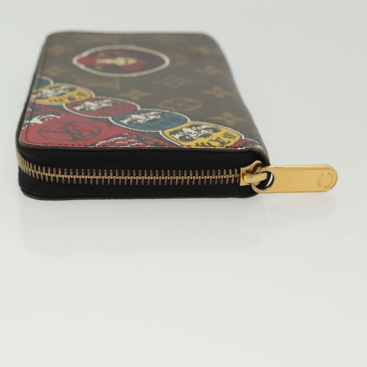 LOUIS VUITTON Kansai Yamamoto Collaboration Zippy Wallet M67249 LV Auth 138928