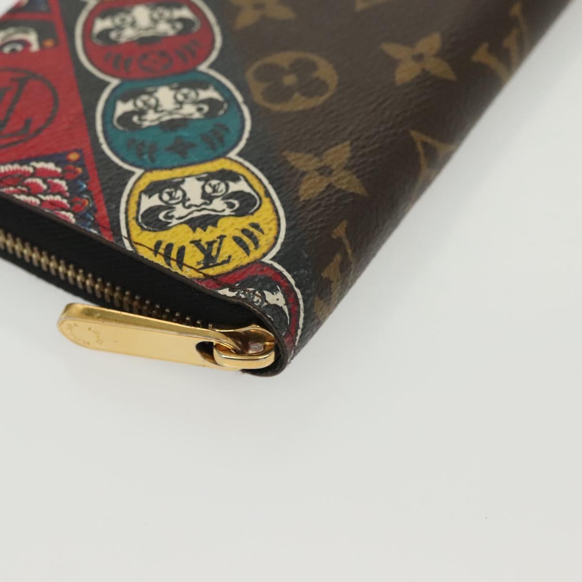 LOUIS VUITTON Kansai Yamamoto Collaboration Zippy Wallet M67249 LV Auth 138928