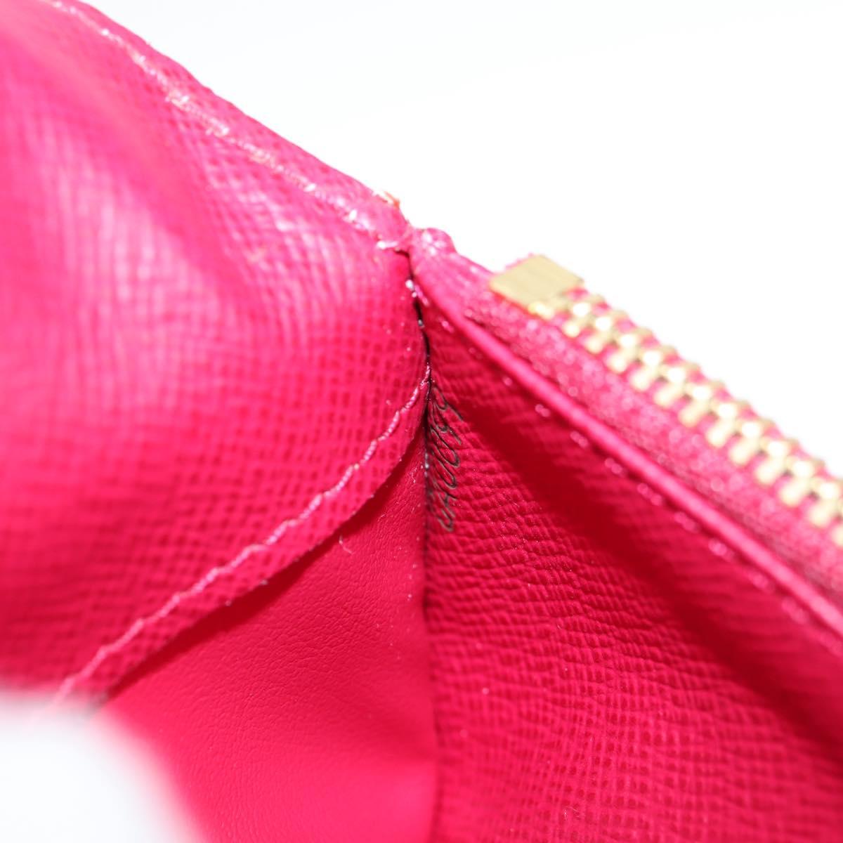 LOUIS VUITTON Multicolor PortefeuilleInsolite Wallet White M93750 Auth 138930V