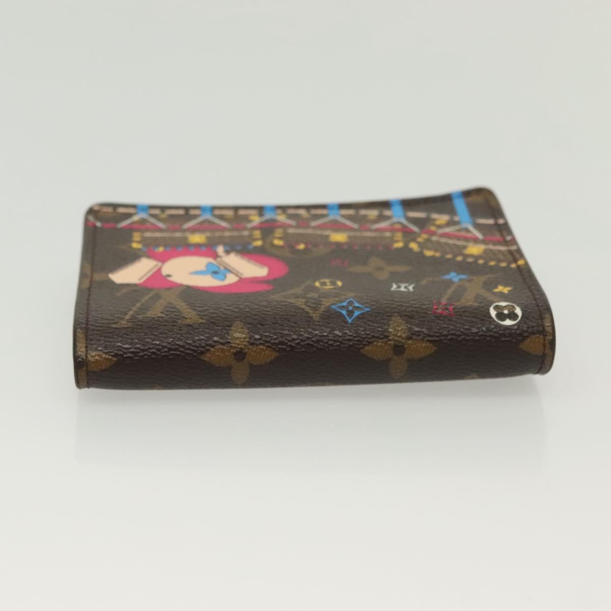 LOUIS VUITTON Monogram Vivienne Portefeuille Victorine Wallet M69751 Auth 138937