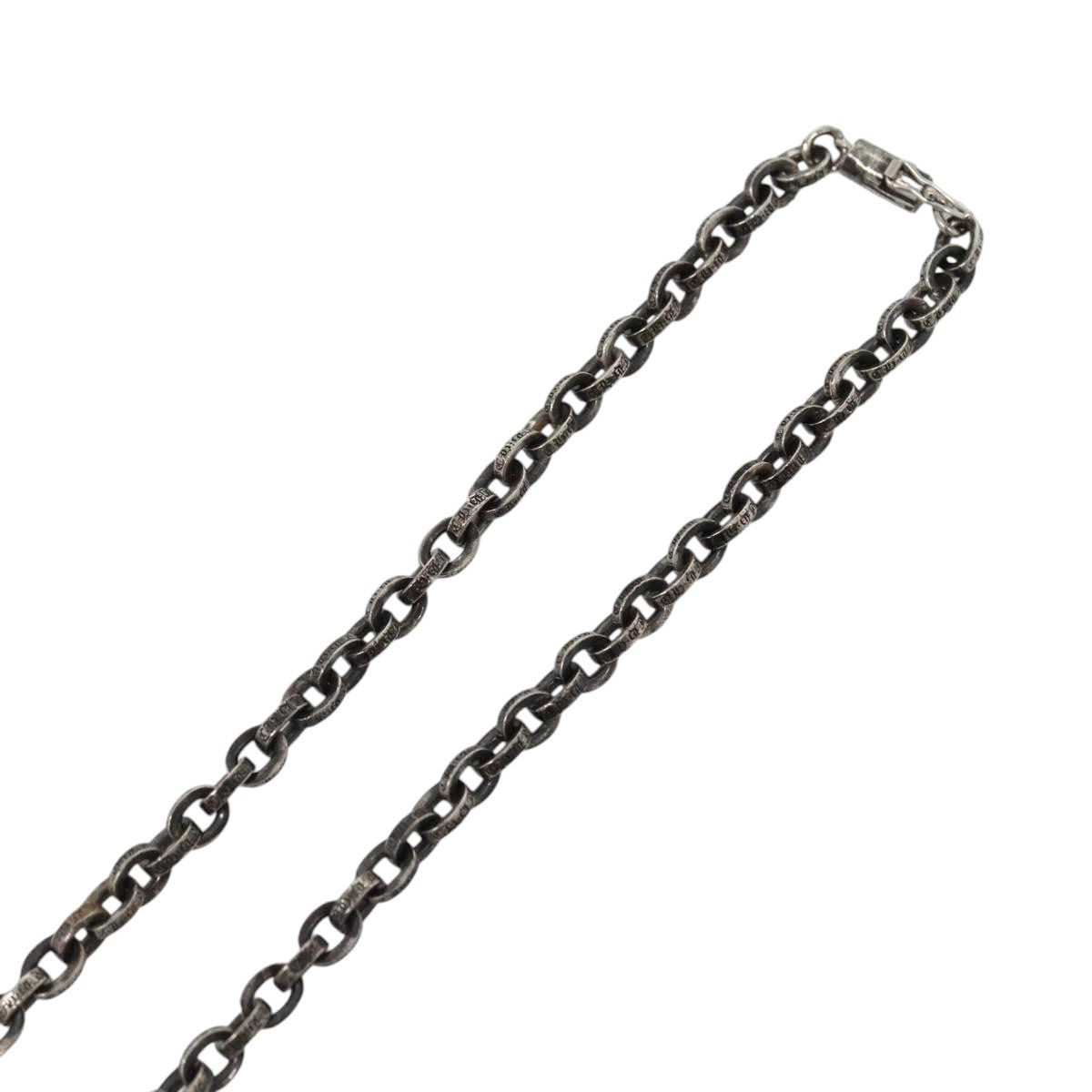 Chrome Hearts Paper Chain Necklace Ag925 Silver Auth 138945M