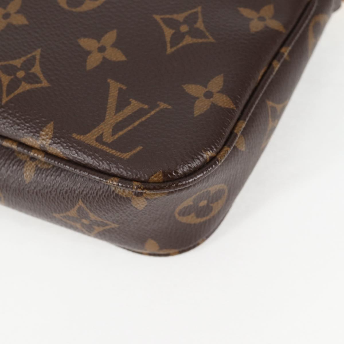 LOUIS VUITTON Monogram Pochette Accessoires Pouch New Model M51980 Auth 138950M