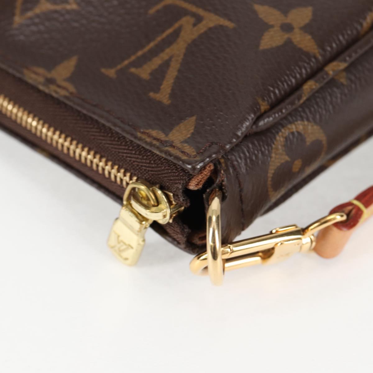 LOUIS VUITTON Monogram Pochette Accessoires Pouch New Model M51980 Auth 138950M
