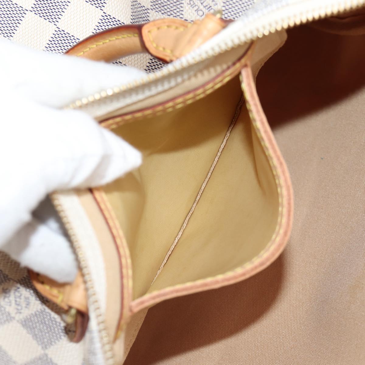 LOUIS VUITTON Damier Azur Speedy 30 Hand Bag N41533 LV Auth 138958A