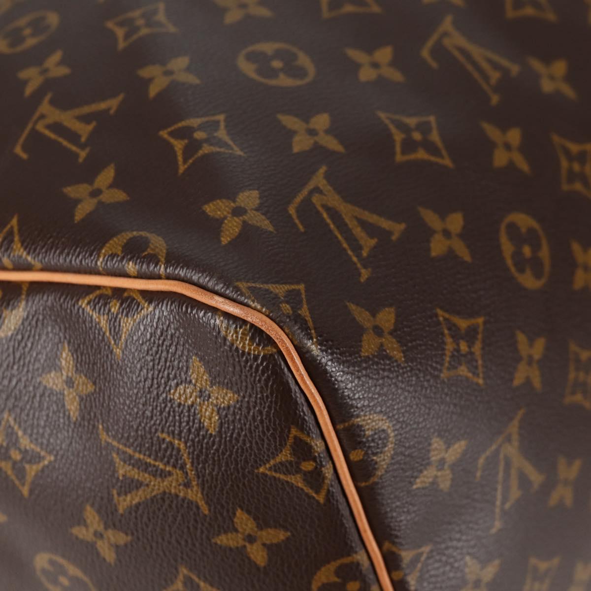 LOUIS VUITTON Monogram Keepall Bandouliere 55 Boston Bag M41414 LV Auth 138960A