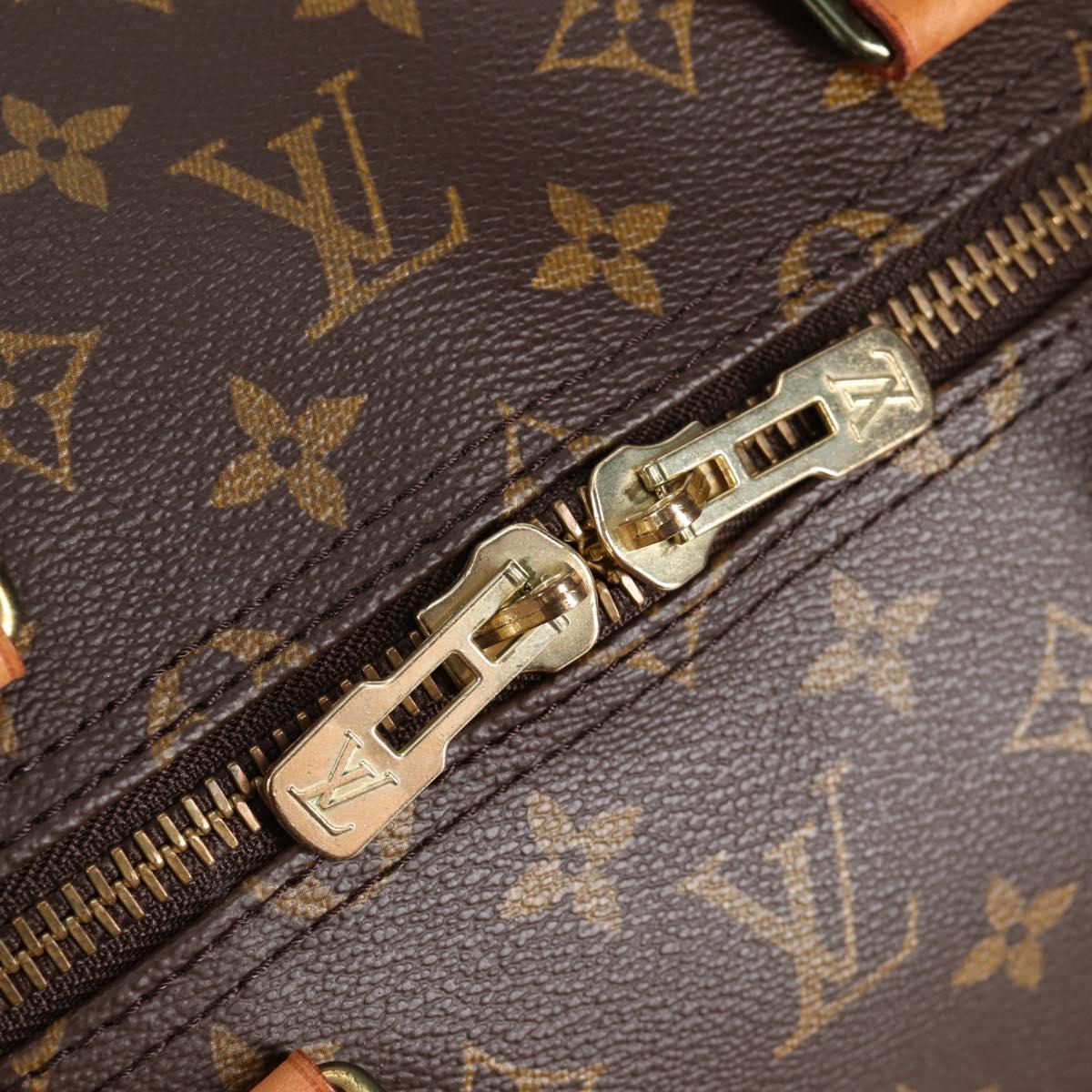 LOUIS VUITTON Monogram Keepall Bandouliere 55 Boston Bag M41414 LV Auth 138960A