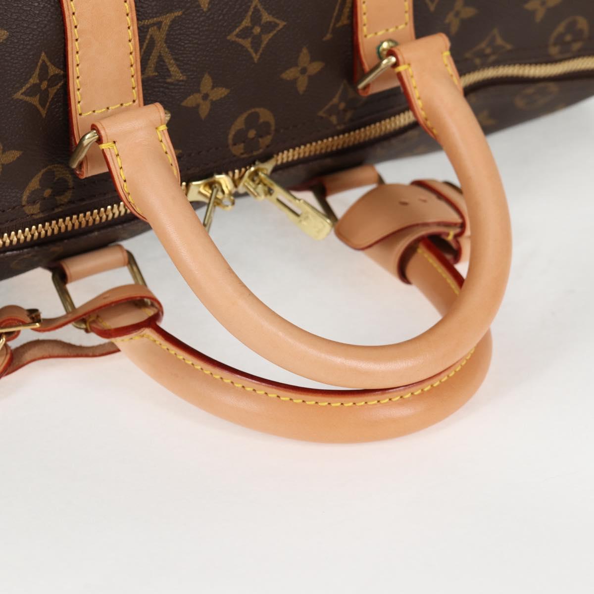LOUIS VUITTON Monogram Keepall 45 Boston Bag M41428 LV Auth 138961A