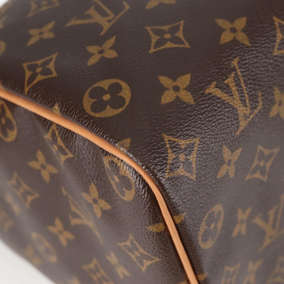 LOUIS VUITTON Monogram Speedy 35 Hand Bag M41524 LV Auth 138963A