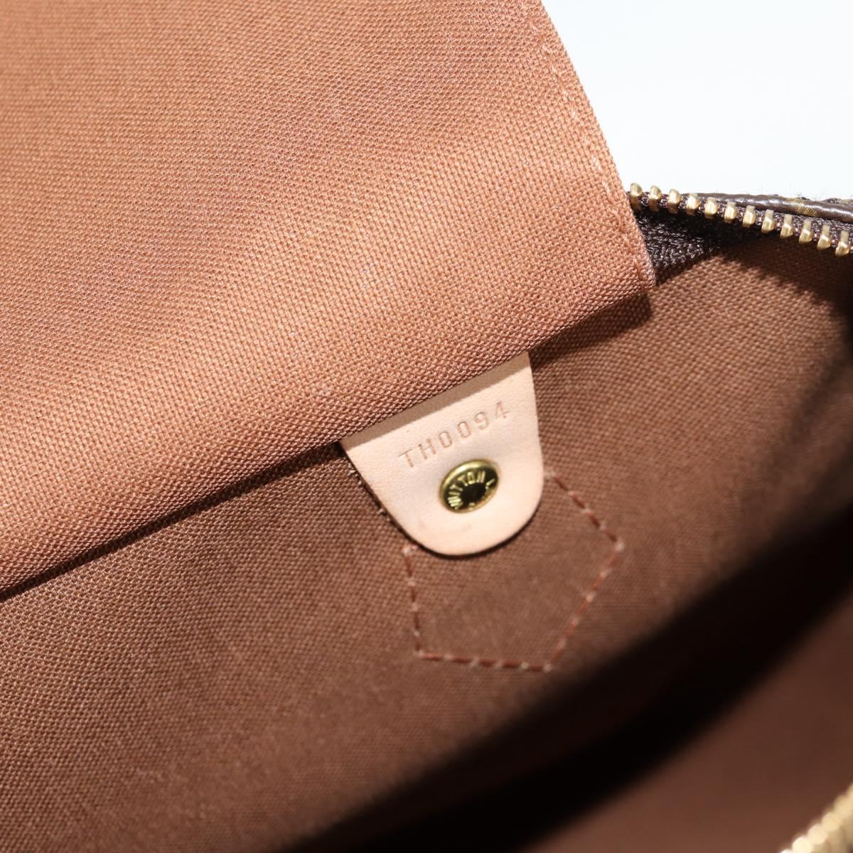 LOUIS VUITTON Monogram Speedy 35 Hand Bag M41524 LV Auth 138963A