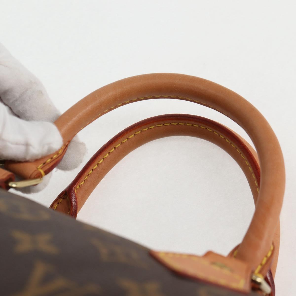 LOUIS VUITTON Monogram Speedy 35 Hand Bag M41524 LV Auth 138963A