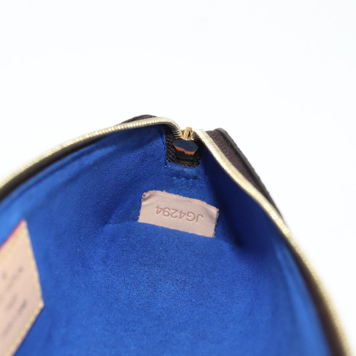LOUIS VUITTON Monogram Trousse Elizabeth Pen Case GI0907 LV Auth 138966A