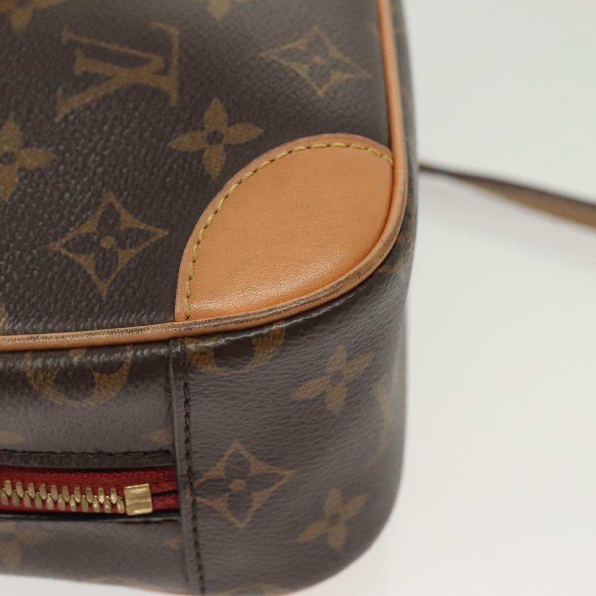 LOUIS VUITTON Monogram Deauville MINI Shoulder Bag M45528 LV Auth 138969