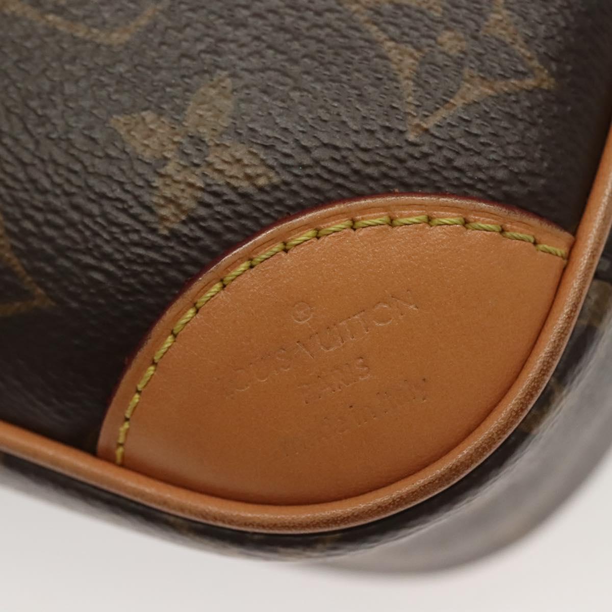 LOUIS VUITTON Monogram Deauville MINI Shoulder Bag M45528 LV Auth 138969