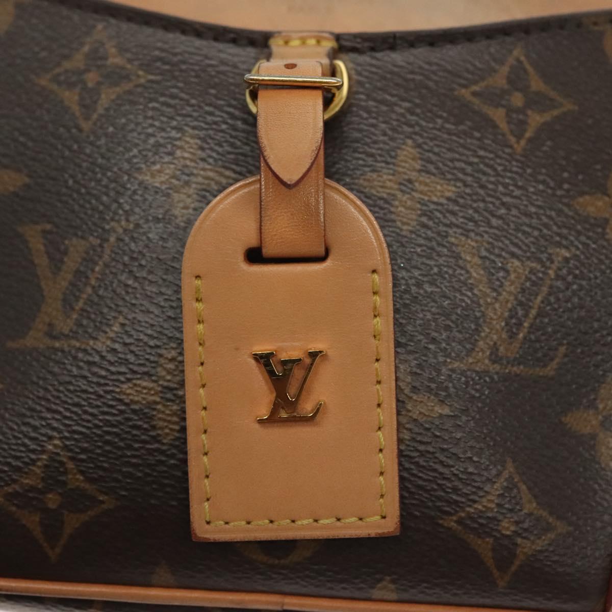 LOUIS VUITTON Monogram Deauville MINI Shoulder Bag M45528 LV Auth 138969