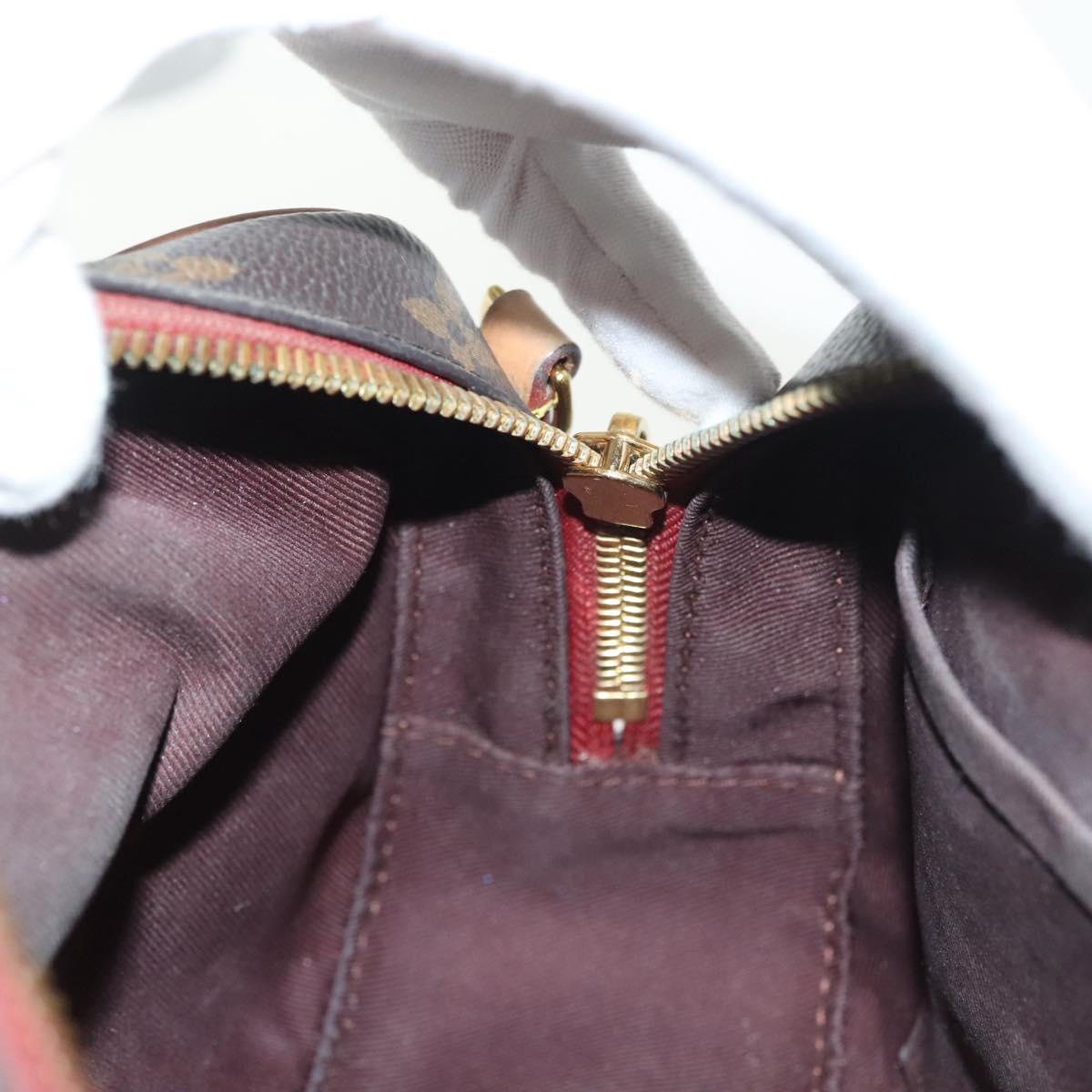 LOUIS VUITTON Monogram Deauville MINI Shoulder Bag M45528 LV Auth 138969