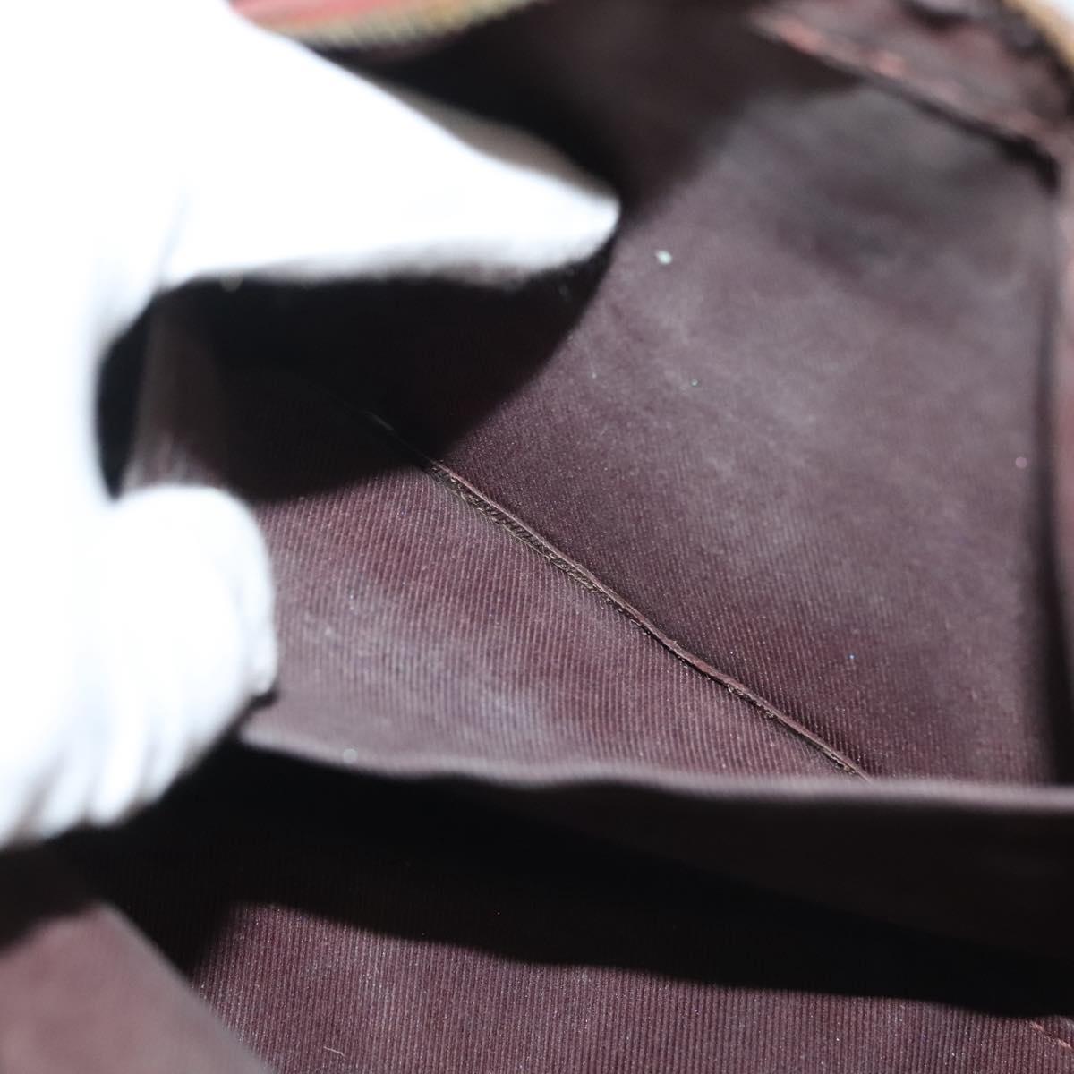 LOUIS VUITTON Monogram Deauville MINI Shoulder Bag M45528 LV Auth 138969