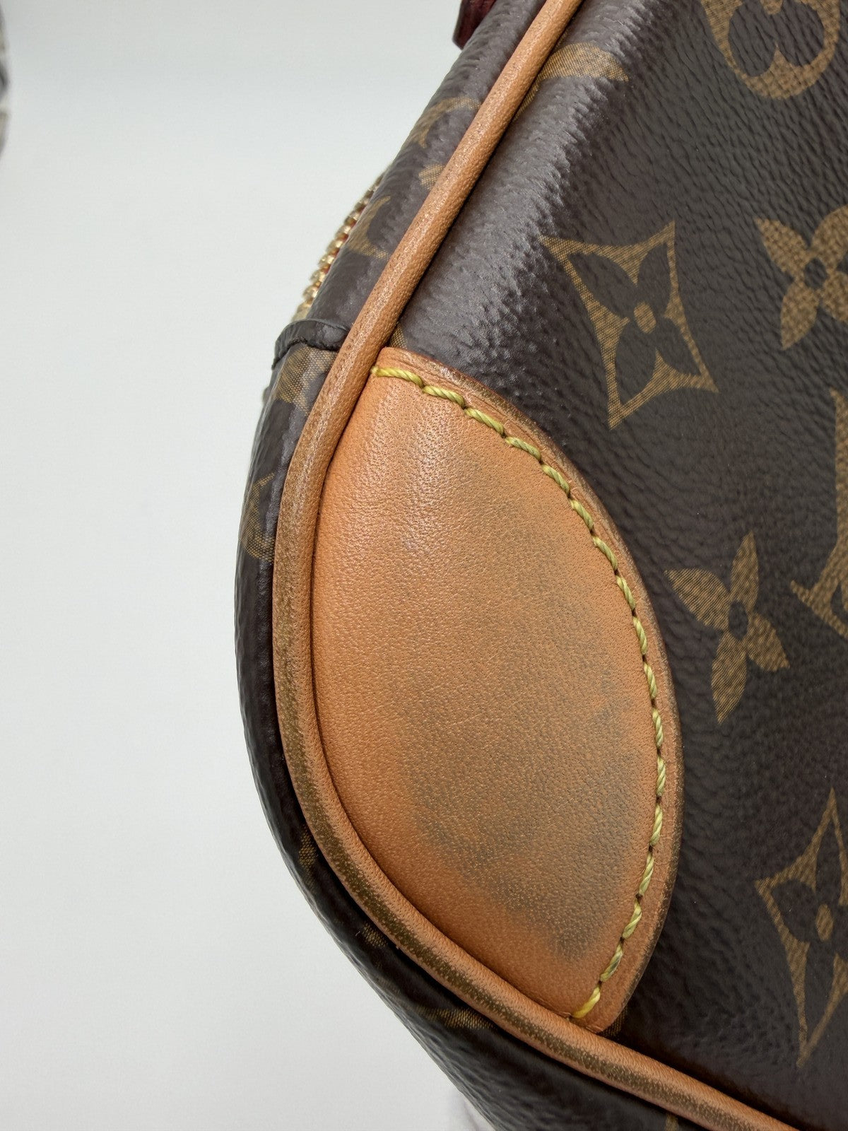 LOUIS VUITTON Monogram Deauville MINI Shoulder Bag M45528 LV Auth 138969