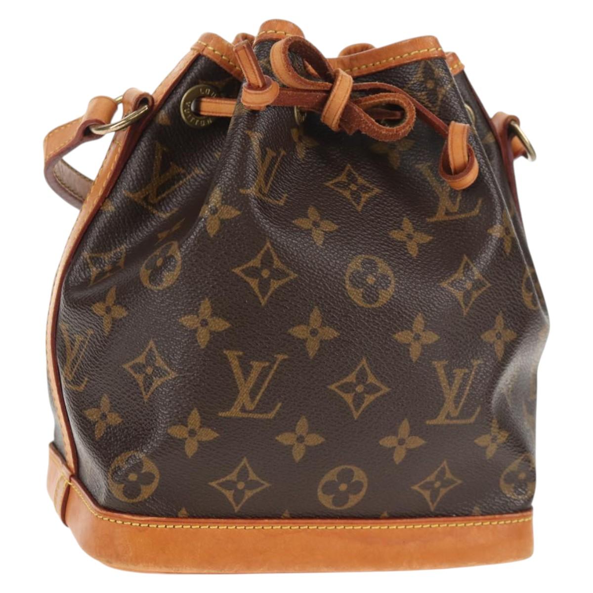 LOUIS VUITTON Monogram Mini Noe Hand Bag M42227 LV Auth 139038A