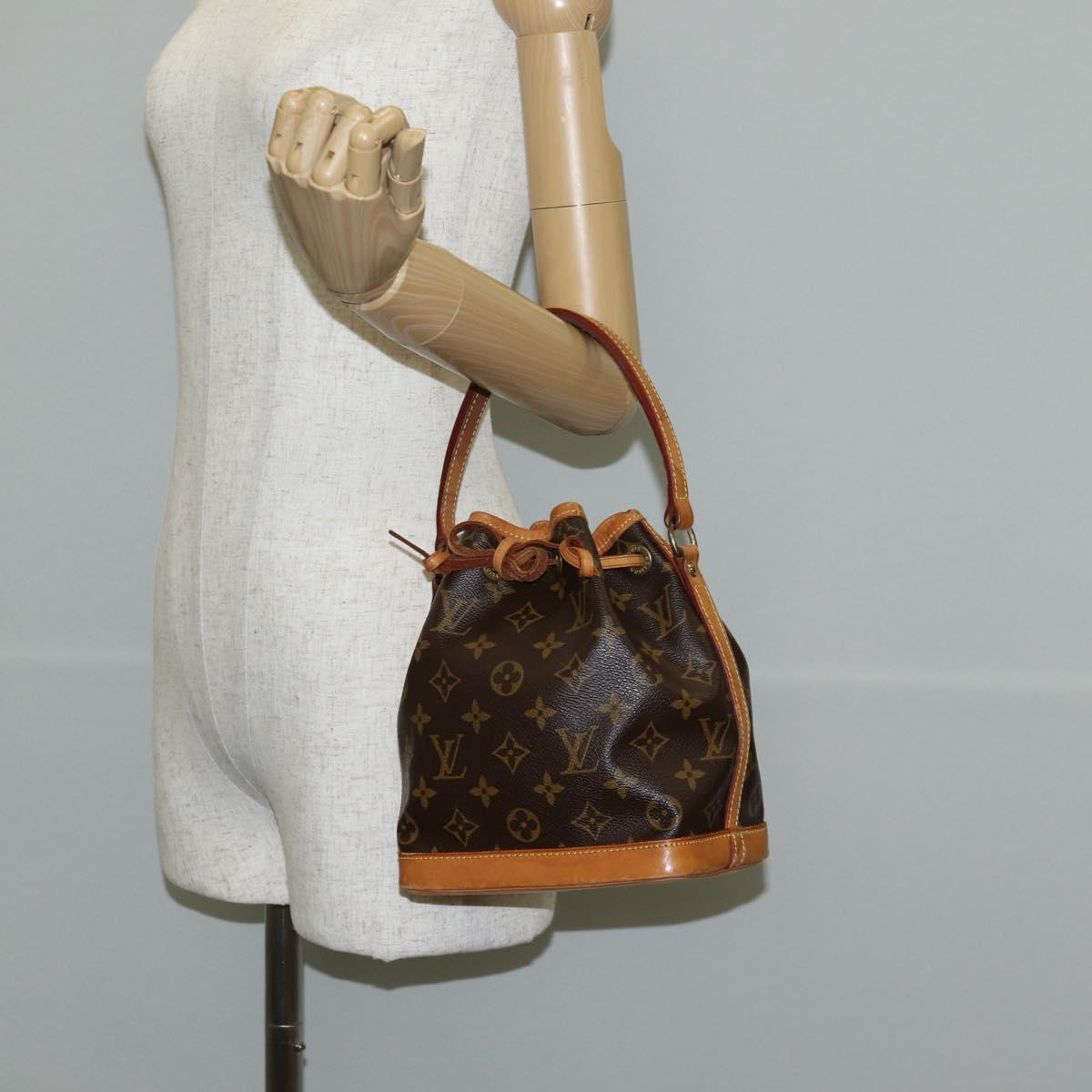 LOUIS VUITTON Monogram Mini Noe Hand Bag M42227 LV Auth 139038A