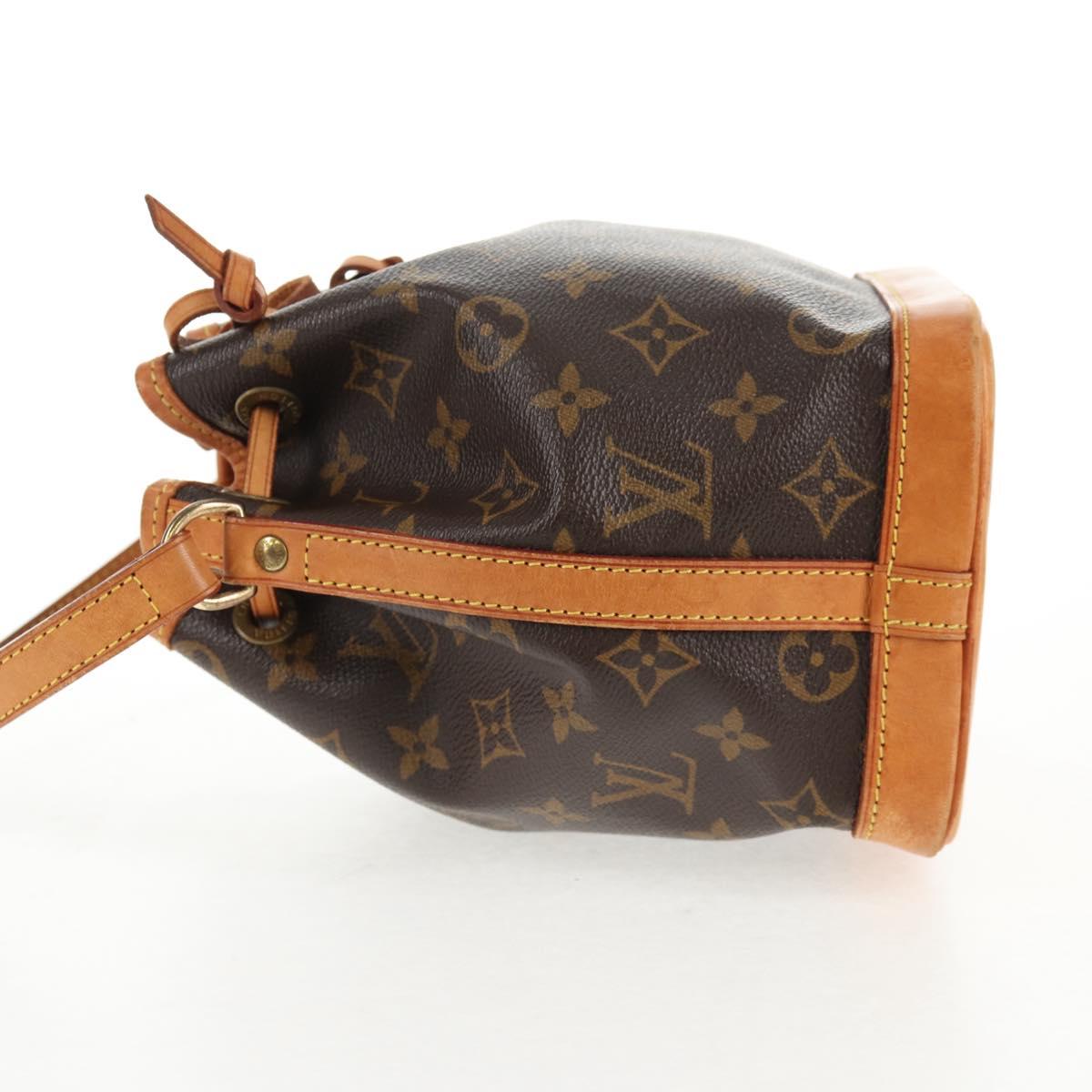 LOUIS VUITTON Monogram Mini Noe Hand Bag M42227 LV Auth 139038A