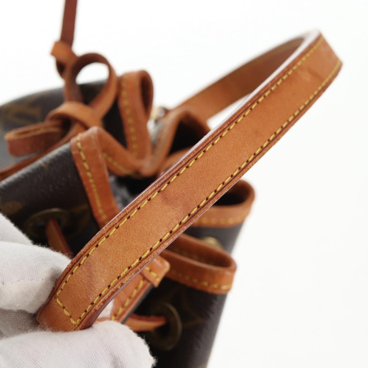 LOUIS VUITTON Monogram Mini Noe Hand Bag M42227 LV Auth 139038A