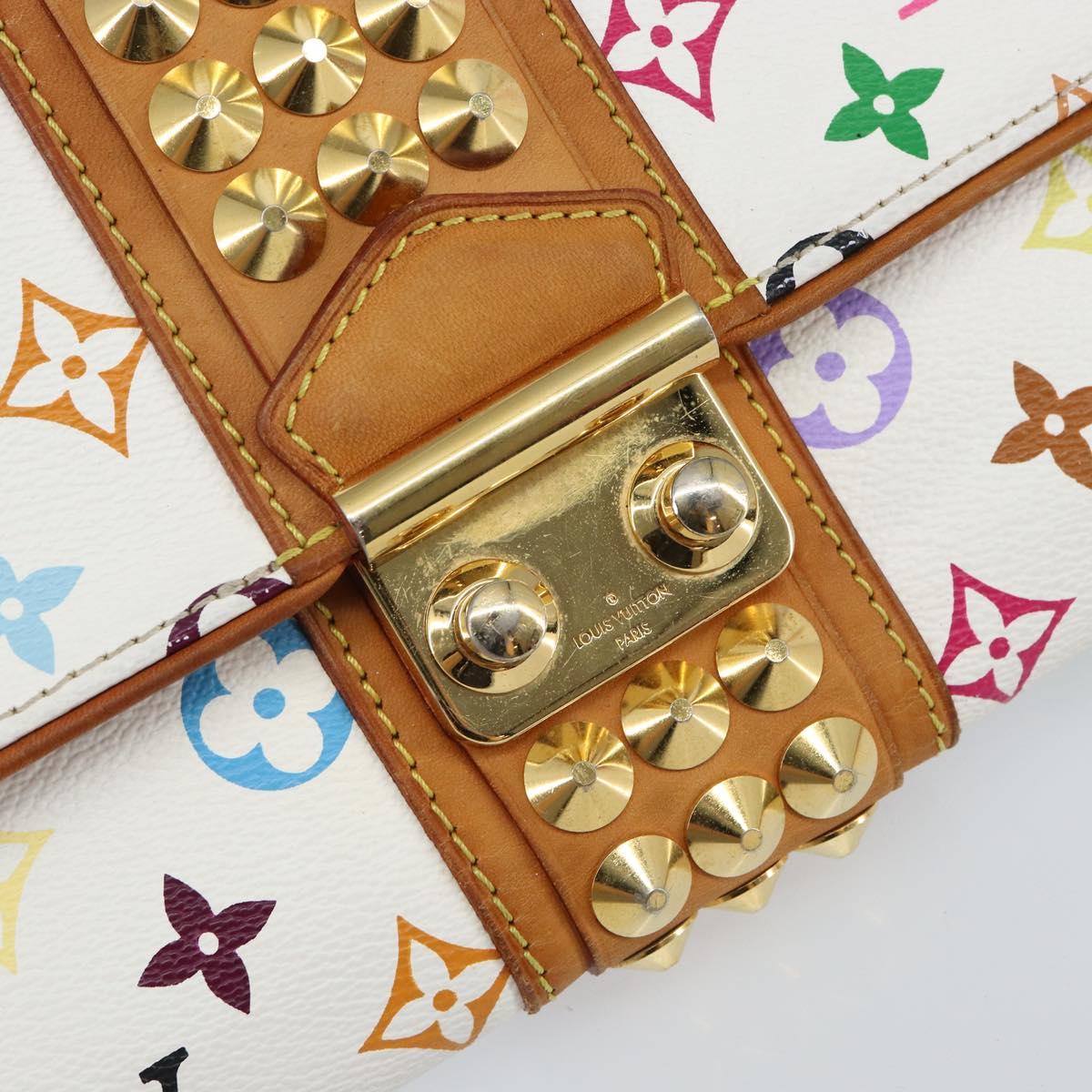 LOUIS VUITTON Monogram Multicolor Pochette Courtney Bag M45639 LV Auth 139039V